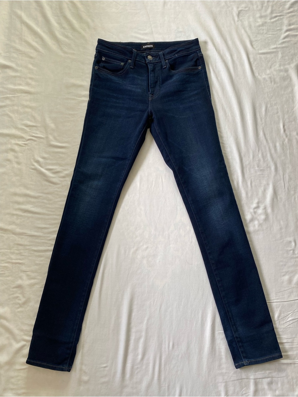 Express Men’s Navy Skinny Jeans 30x34